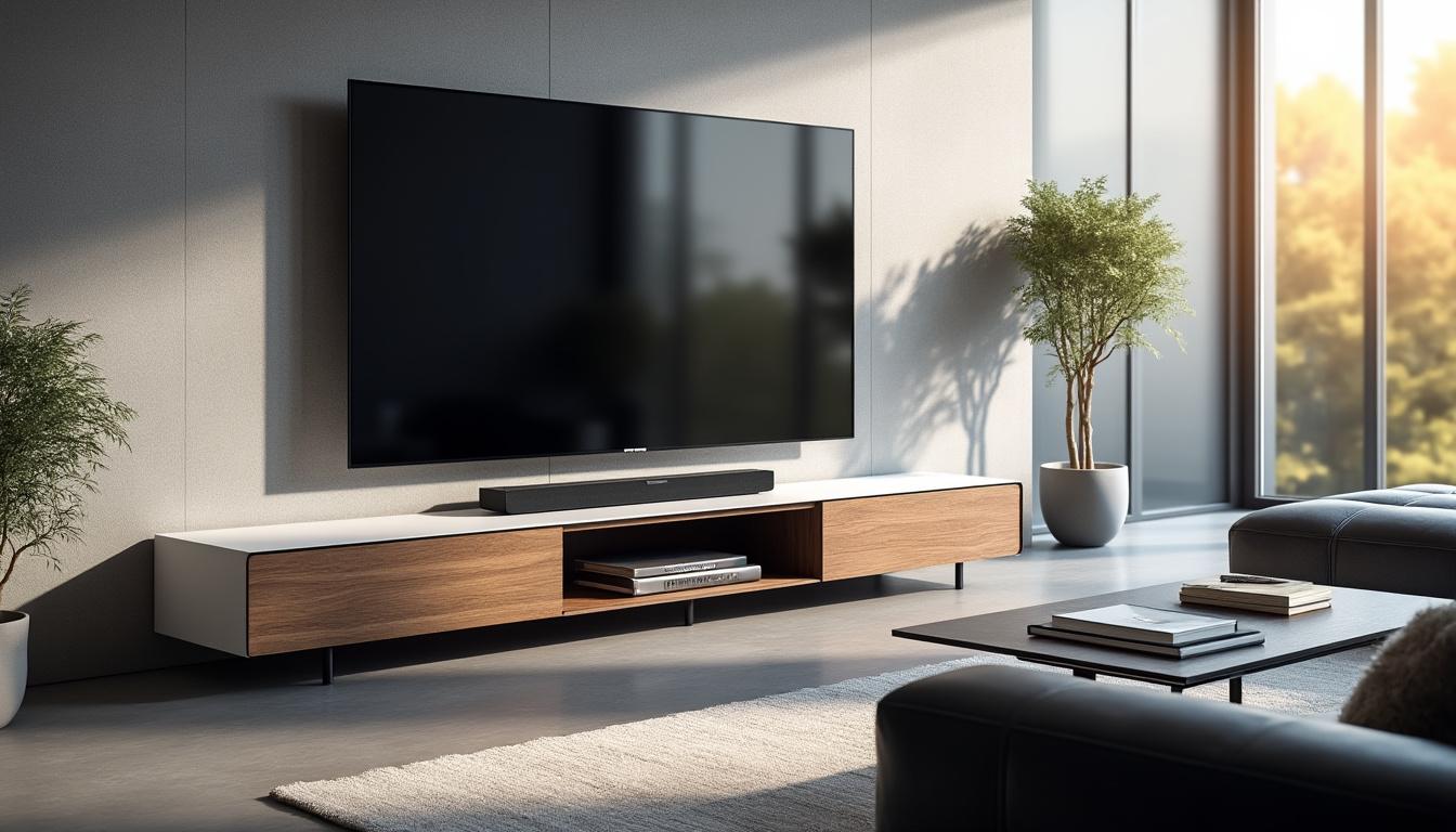découvrez comment transformer votre expérience télévisuelle avec nos meubles équipés d'enceintes intégrées chez leclerc. alliez design et son de haute qualité pour plonger au cœur de vos films et séries préférés. aménagez votre espace avec style et technologie.