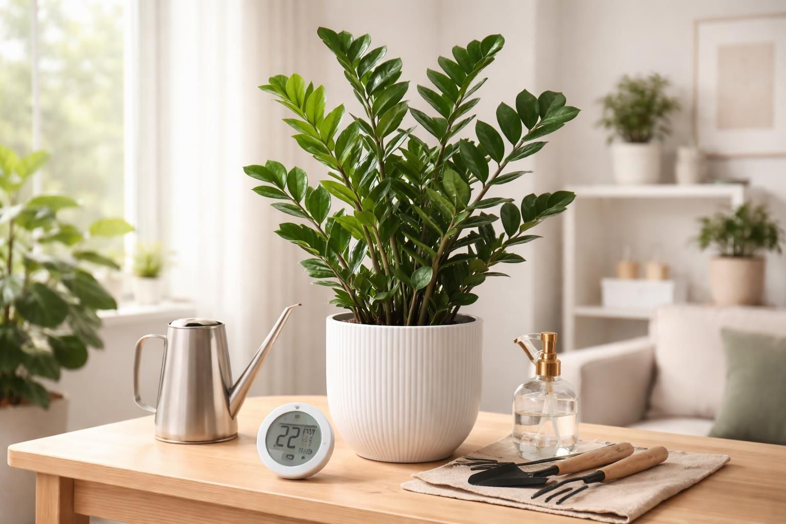 apprenez les conseils essentiels pour prolonger la durée de vie de votre zamioculcas et garder cette plante d'intérieur saine et élégante.