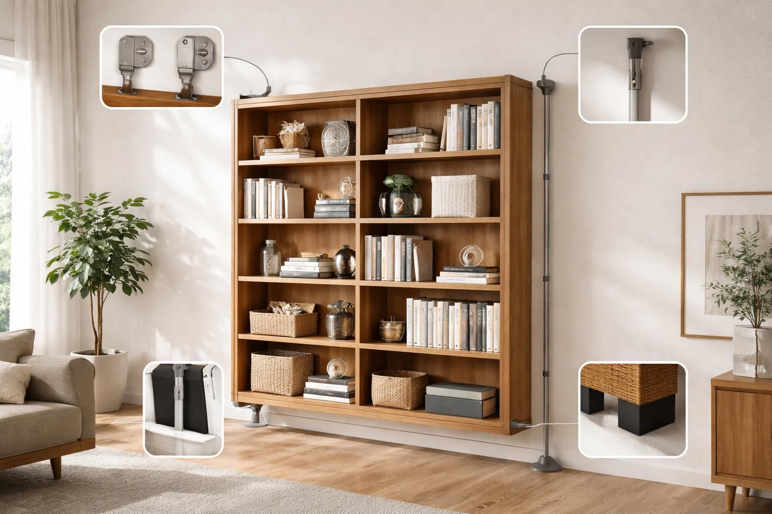 découvrez notre guide pratique pour fixer un objet lourd sur vos murs sans percer, grâce à des solutions simples, efficaces et sans endommager vos surfaces.