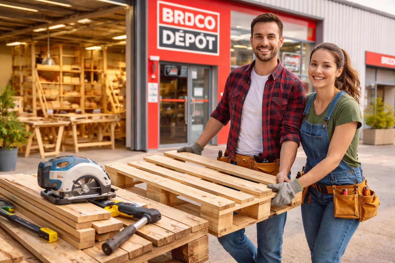 découvrez les avantages d'obtenir une palette de bois gratuite chez brico dépôt pour vos projets de bricolage et travaux, alliant économie et écologie.