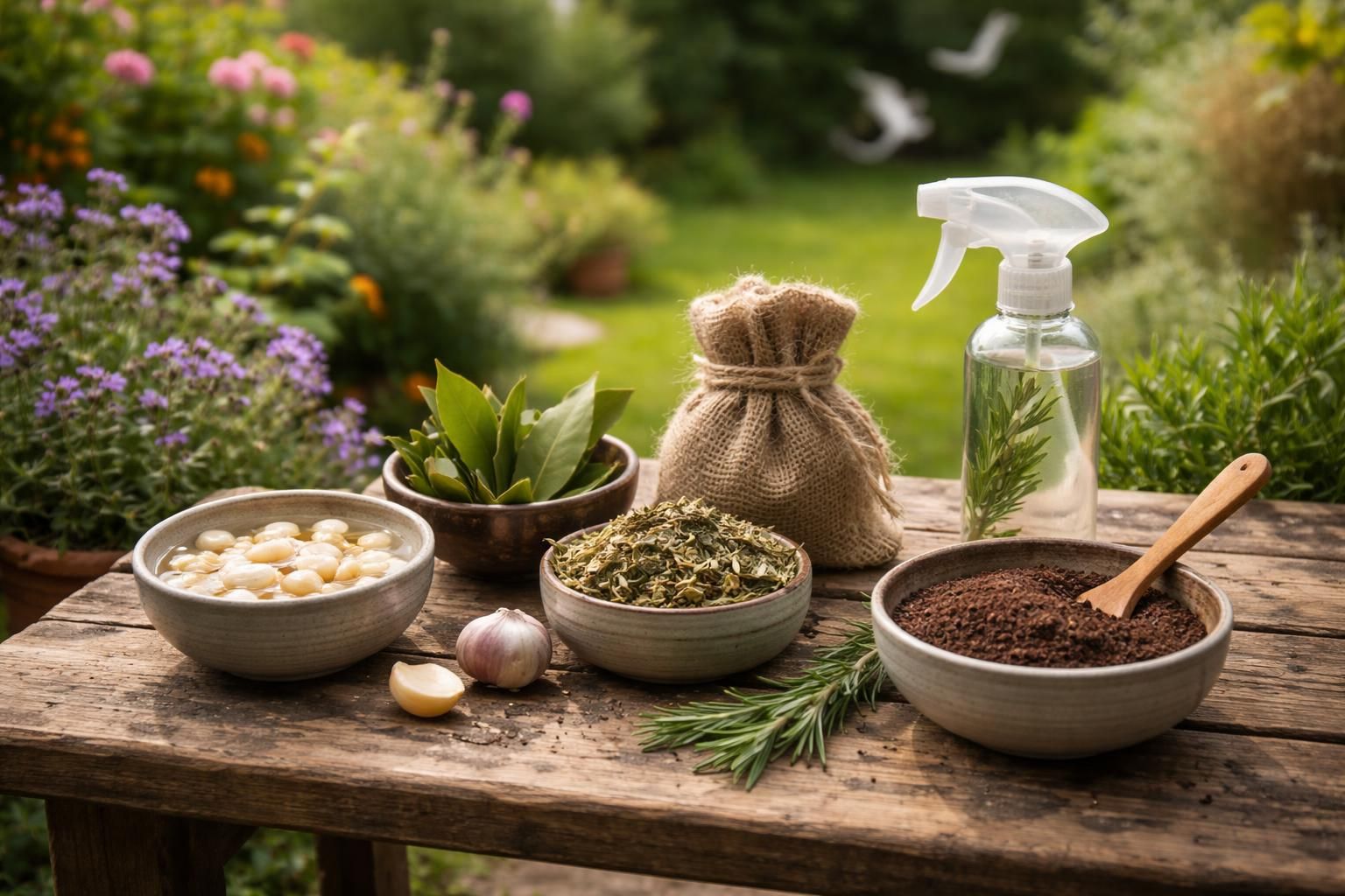 découvrez le top 5 des recettes de grand-mère efficaces pour éloigner les pigeons de votre jardin naturellement et sans danger.