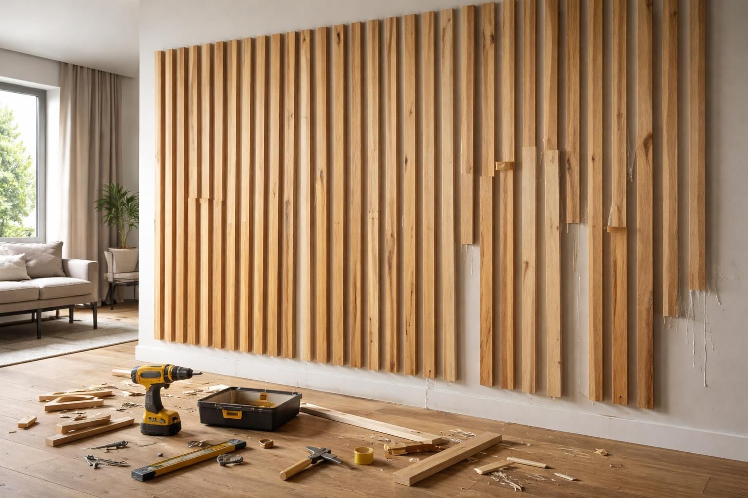 découvrez les principales erreurs à éviter lors de la création d'un mur en relief avec tasseau dans votre maison pour réussir votre décoration en toute simplicité.