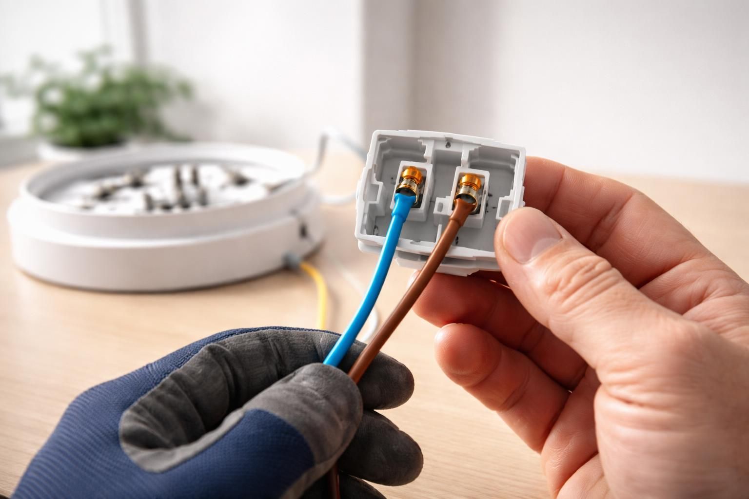 découvrez comment brancher un luminaire avec 2 fils sans terre en toute sécurité et démystifiez les idées reçues autour de cette installation électrique.