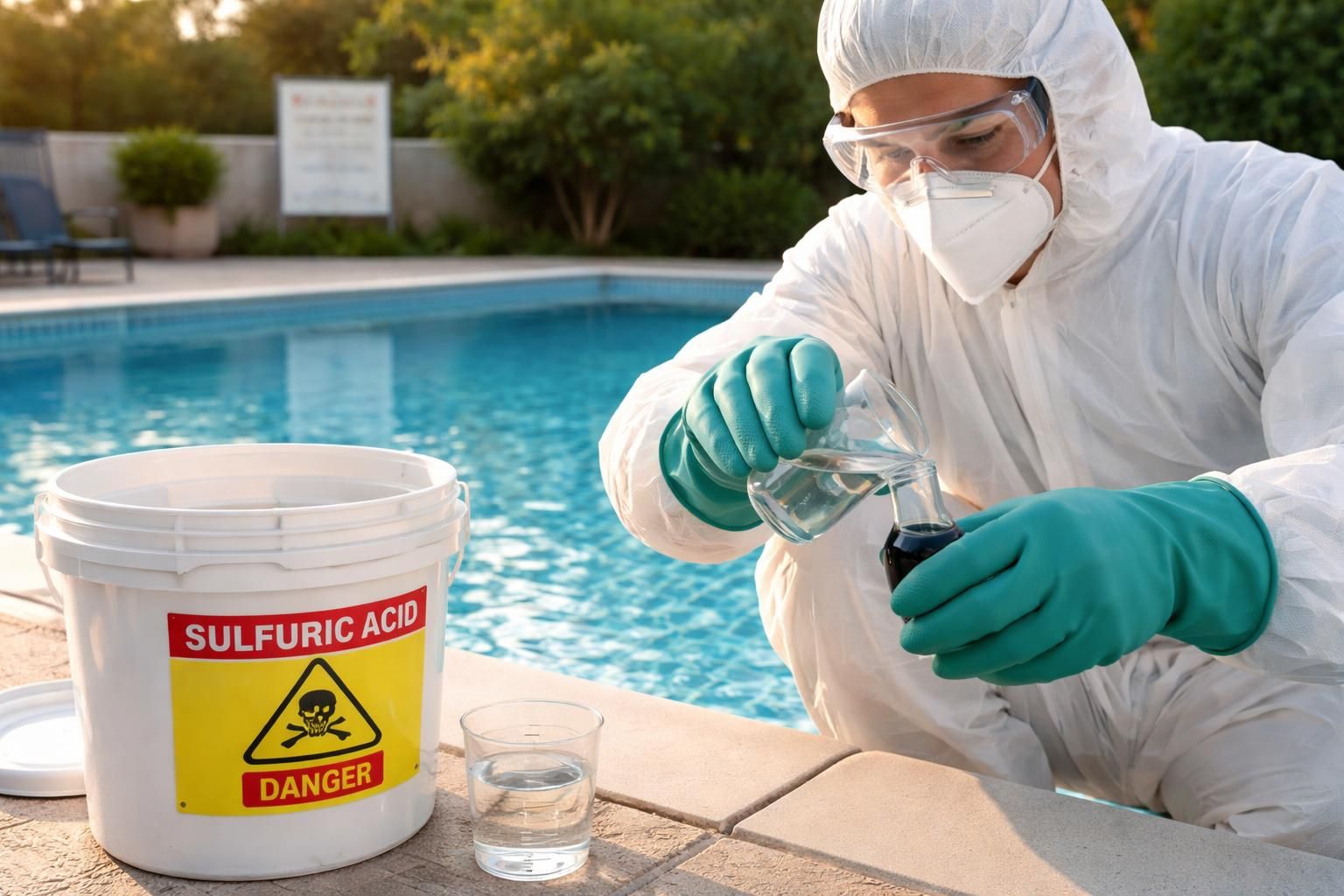 découvrez les risques liés à l'utilisation de l'acide sulfurique dans votre piscine et apprenez comment l'utiliser en toute sécurité grâce à ce guide complet destiné aux utilisateurs.