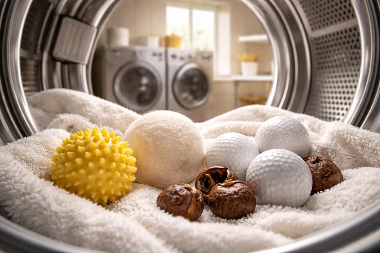 découvrez les meilleures alternatives à la balle de tennis pour améliorer le séchage de votre linge dans le sèche-linge. astuces simples et efficaces pour des vêtements doux et sans plis.
