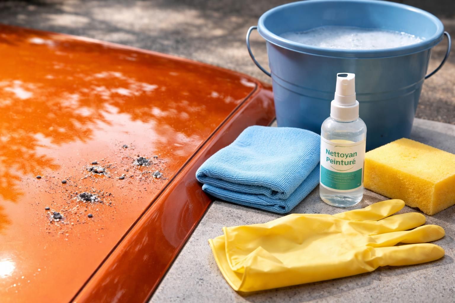 découvrez les meilleurs matériaux et techniques pour nettoyer efficacement la crotte de mouche sur la peinture sans l'endommager.