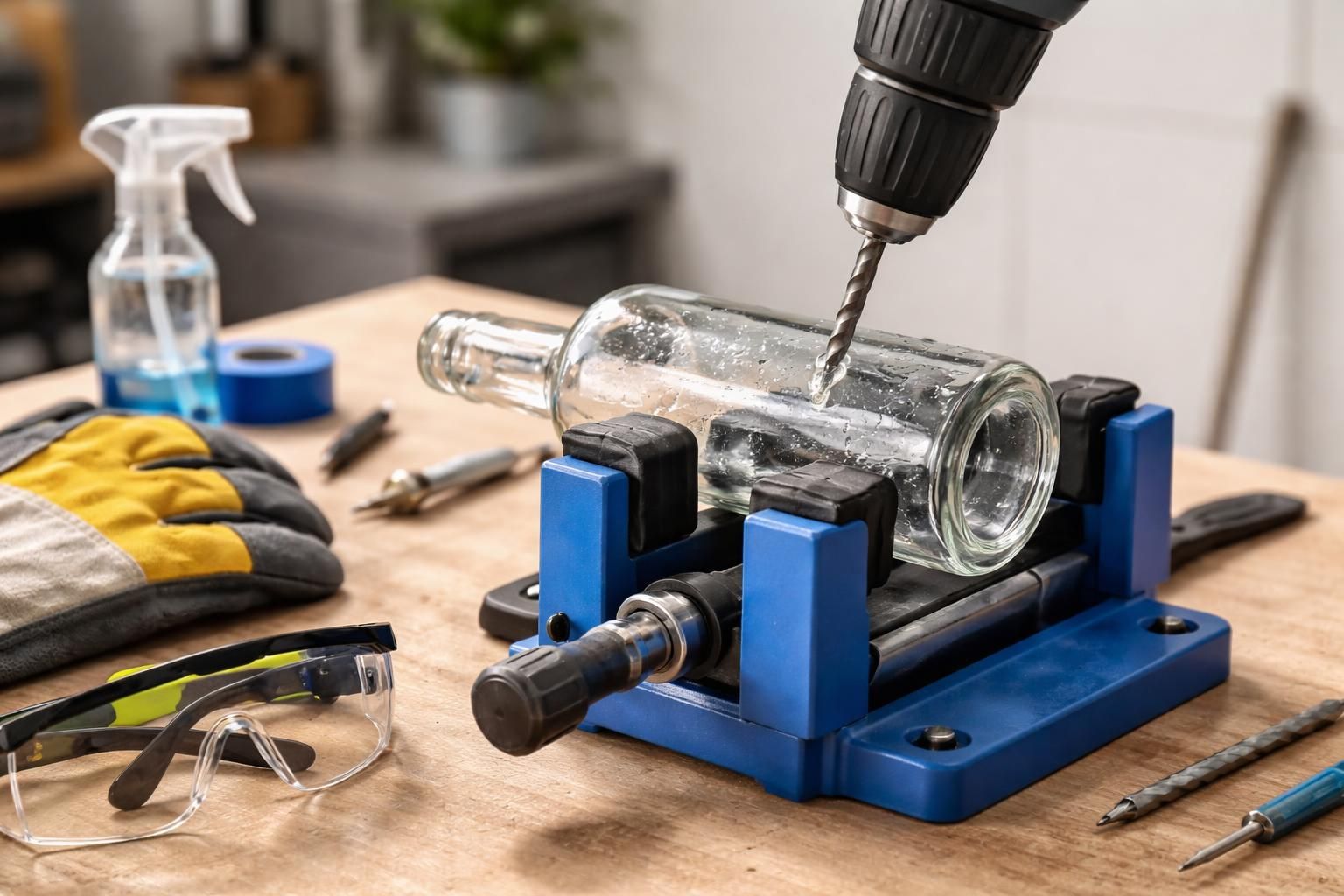 découvrez une technique diy simple et sécurisée pour percer une bouteille en verre et la transformer selon vos envies.