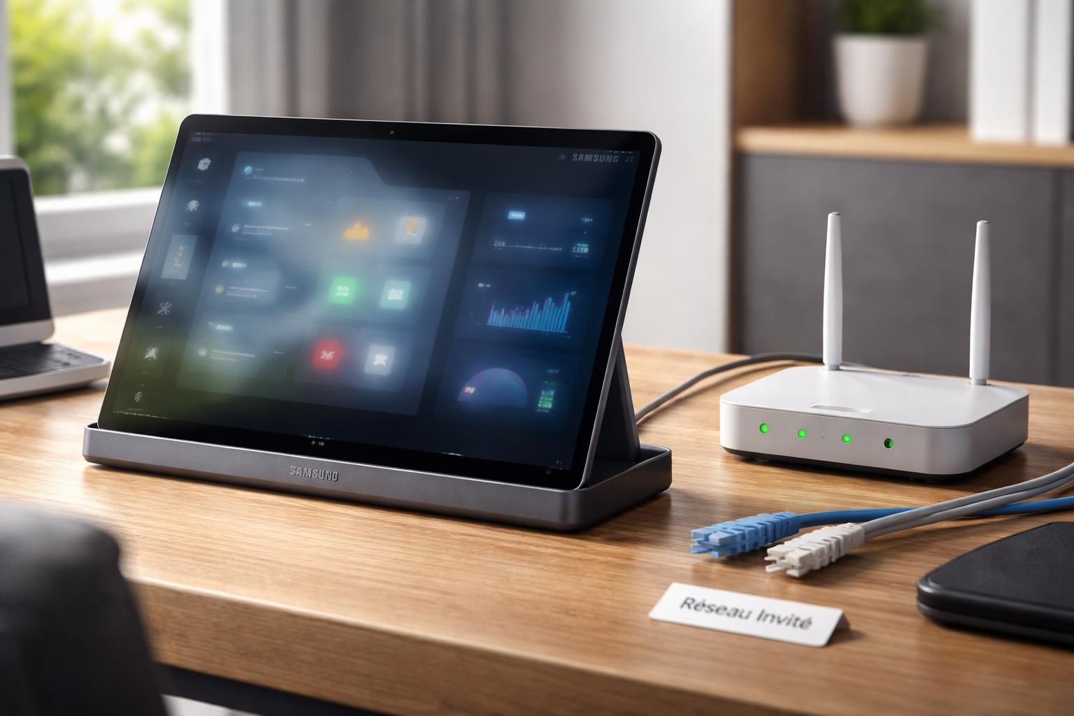 découvrez comment sécuriser efficacement votre tablette samsung dédiée à la domotique en utilisant un réseau invité ou un vlan pour isoler et protéger vos appareils connectés.