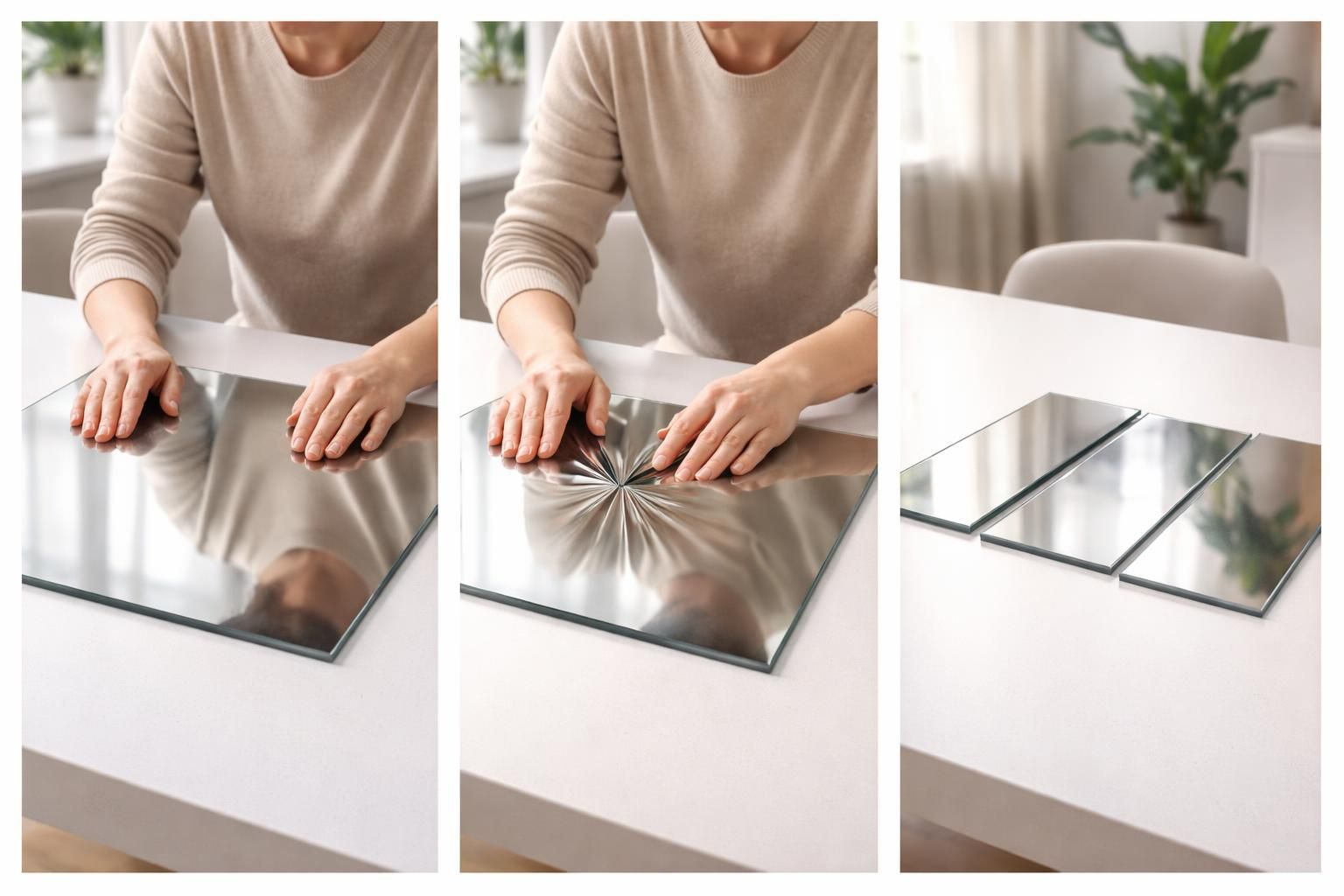découvrez comment couper un miroir facilement en trois étapes simples, sans utiliser d'outil spécialisé, pour réaliser vos projets de décoration en toute sécurité.