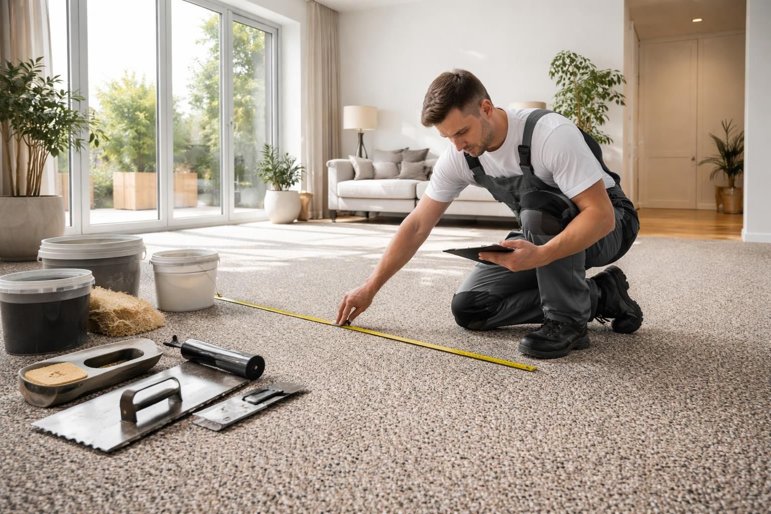 découvrez un guide complet pour comprendre le prix au m² de la pose de la moquette de pierre, ses avantages, et les facteurs influençant le coût.