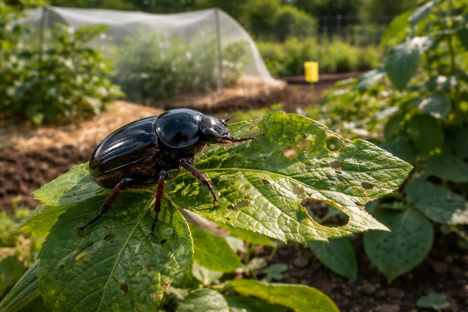 découvrez pourquoi le hanneton noir est dangereux pour vos plantes et suivez nos 5 conseils efficaces pour les protéger et préserver votre jardin.