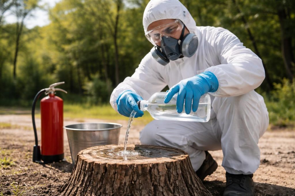 découvrez les précautions essentielles à prendre lors de l'utilisation d'acide chlorhydrique pour détruire une souche, afin d'assurer votre sécurité et une efficacité optimale.