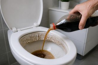 découvrez une technique efficace utilisant du coca-cola pour détartrer facilement vos wc très entartrés et retrouver des toilettes propres rapidement.